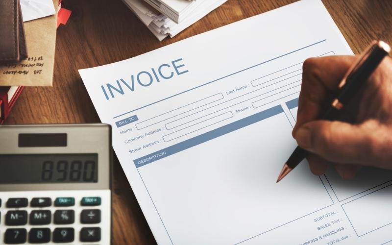 contoh invoice pembayaran
